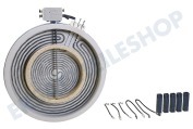 Philips/Whirlpool 481231018895 Kochplatte Kochzone geeignet für u.a. ETPS6640, ECB6740, AKT810
