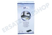 Pelg 23406 Wrasenabzug Filter Carbon Rechteck geeignet für u.a. WA 49 KF49