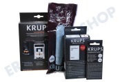 Krups Espresso XS530010 Pflegeset Espressomaschine geeignet für u.a. Espressomaschine mit Bohnenmühle