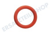 Saeco 996530059399 Kaffeemaschine O-Ring Silikon, rot DM = 13mm geeignet für u.a. SUB018