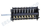 Smeg 811730383 Herd Schalter Ofenschalter, links geeignet für u.a. TR4110, BU93BL, TRA93