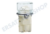 Smeg 696050220 Herd Lampe Komplett mit Glas und Fassung geeignet für u.a. UK60CMF, SCB60M, SA22XMF