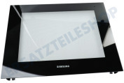Samsung DG9400436D DG94-00436B Mikrowelle Glasplatte Türaußenglas des Ofens geeignet für u.a. NV70K2340RG/WT
