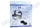 Eurofilter 33005513 Abzugshaube Filter Kohlefilter geeignet für u.a. Nyttig FIL 120