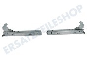 Corbero 50289805009 Ofen-Mikrowelle Scharnier 2 Stück, links und rechts geeignet für u.a. ZOB472X, BMX316, ZBN301W