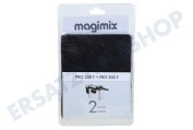 Magimix 3200975 17027 Fritteuse Filter für Frittüre, 2 Stück geeignet für u.a. 350F, 500F, 11606, 11596