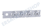 Faber 133.0078.943  Knopf Tastensatz geeignet für u.a. Madison SP EG8 X A90, Gemma EV8 ESZ X A90