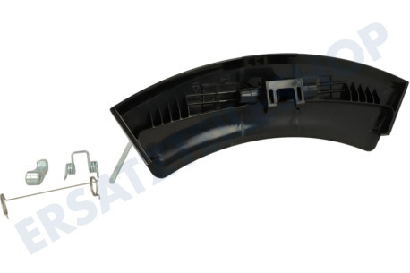 Alternative Waschmaschine Türgriff Set komplett, schwarz