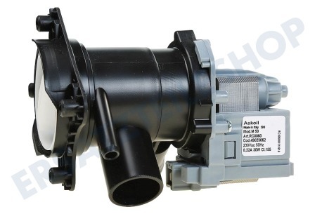 Alternative Waschmaschine 00145777 Pumpe Ablaufpumpe mit 3 Pumpenstutzen  -Askoll-