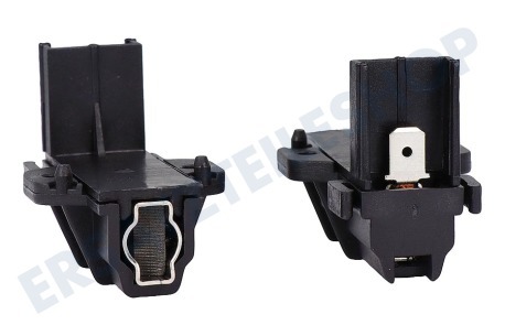 Candy Waschmaschine Kohlebürste In Halter -mit Anschlussfahne-