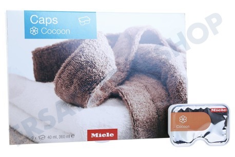 Miele  WA CSOC 1001 L Waschmittel Paket mit 9 Caps Weichspüler Cocoon Caps