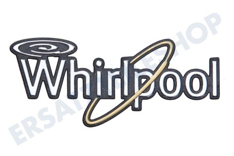 Electrabregenz Spülmaschine Aufkleber Whirlpool-Logo