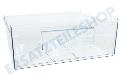 AEG Kühlschrank Gefrier-Schublade Transparent, Mitte / Oben