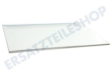 Constructa Kühlschrank Glasplatte mit Leiste 470x302mm
