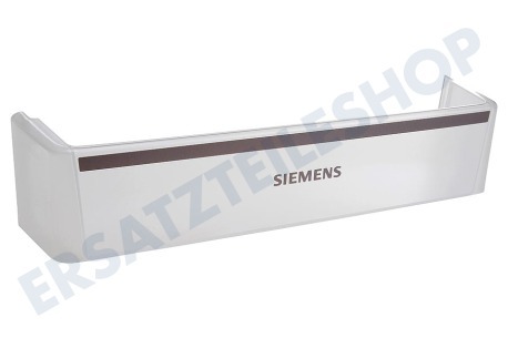 Siemens Kühlschrank 665457, 00665457 Flaschenfach Transparent 493x120x100mm