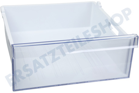 Beko Kühlschrank Gefrier-Schublade Weiß, transparente Front