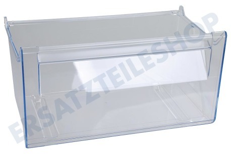Zanussi Kühlschrank Gefrier-Schublade transparent, unten