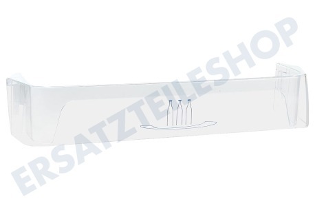 Zoppas Kühlschrank Flaschenfach Transparent 420x110x75mm