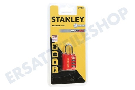 Stanley  S742-055 Stanley Vorhängeschloss 3-stellig Security Indicator