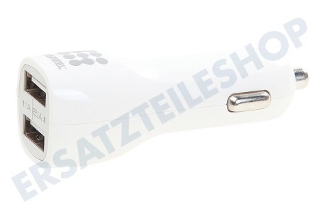 LG  USB Auto Ladegerät Dual USB Car Charger 3.1A. weiß