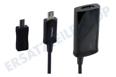 Spez  MHL Adapter 2.0 Verlauf von Mikro-USB zu HDMI 1.4, 20cm