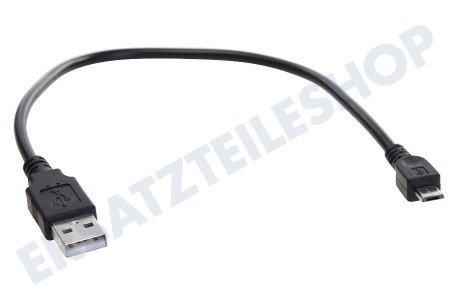 Spez  USB Anschlusskabel Micro-USB, Schwarz, 30cm