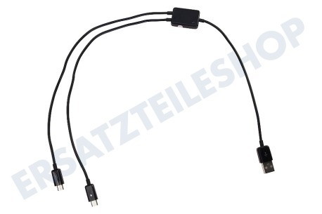 Spez  USB Anschlusskabel Splitter 1x USB A (F), 2x Micro USB 2.0 (M)
