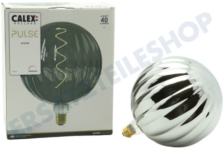 Calex  2101002600 Dijon Smokey Pulse LED-Lampe E27 4 Watt, dimmbar
