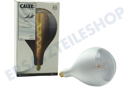 Calex  2101006400 Silk Splash Grey Spiralfaden E27 4,0 Watt, dimmbar