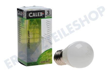 Calex  472351 Calex LED Kugellampe 240V 3W E27 P45, 250 Lumen 2700K