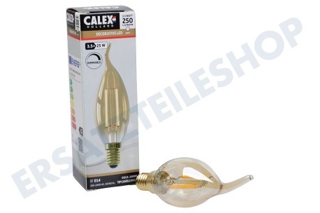 Calex  1101005700 LED Vollgas Glühfaden Kerzenlampe 3,5 W 250 lm E14