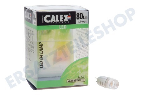Calex  473830 Calex LED G4 12V 2-LED 1.5W 3000K 80lm