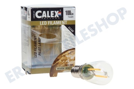 Calex  424998 Calex LED Vollglas Filament Mini-Lampe 1W 100lm E14