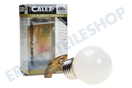 Calex  474485.1 Calex LED Vollglas Filament Miniglobe 3.5W 350lm E27