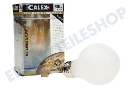 Calex  474502 Calex LED Vollglas Filament Standardlampe Matt 4W 380lm