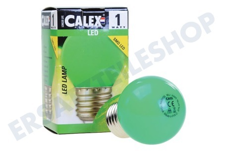 Calex  473416 Calex LED Farbleuchte Grün 240V 1W E27