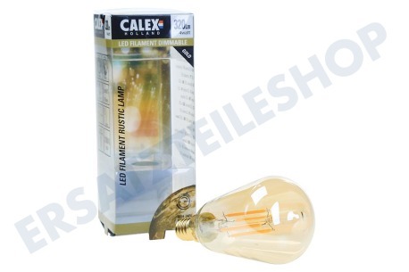 Calex  425400 Calex LED Vollglas Filament 3,5W E14 Gold ST48