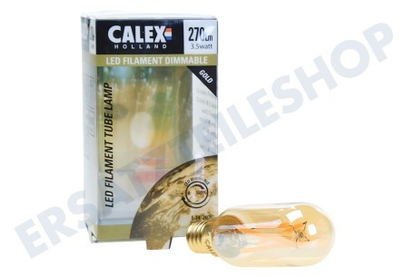 Calex  425498 Calex LED Vollglas Filament 3,5W E14 Gold CR180