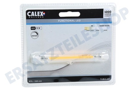 Calex  424562 Calex LED R7s Dimmbar 8 Watt, 118 mm