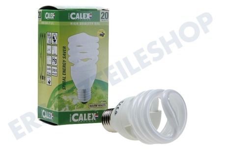 Calex  576400 Calex T2 Twister Energiesparlampe 240V 24W E27, 2700K