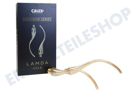 Calex  425980 Calex Lamda Ledlampe 4W E27 Gold dimmbar (2 Stück)