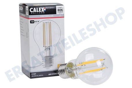 Calex  1101001301 LED Vollglas Filamant Standardlampe 7 Watt, 806lm E27