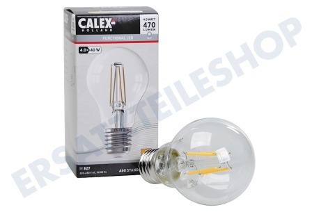 Calex  1101001200 LED Vollglas Filament Standardlampe Klar 4 Watt, E27