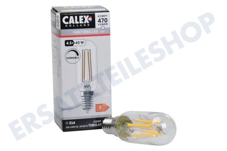 Calex  1101003700 LED Full Glass Filament Tube Modelllampe 4,5 Watt, 470lm