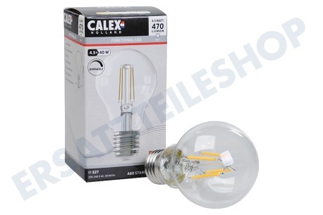 Calex  1101006100 LED-Vollglas Filamant Standardlampe 4,5 Watt, E27