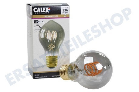 Calex  1001000600 LED Vollglas Flex Filament 4 Watt, E27 Titan A60DR