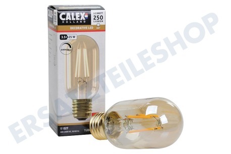 Calex  1101003900 LED-Vollglas Filament Röhrenlampe 3,5 Watt, E27
