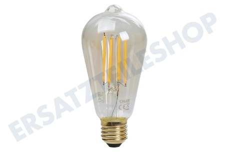 Calex  1101001800 LED Vollglas Filament Rustikallampe 3,5 Watt, E27