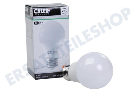 Calex  1301005500 LED Standardlampe 240 Volt, 2,8 Watt, E27 A55, 250 Lumen