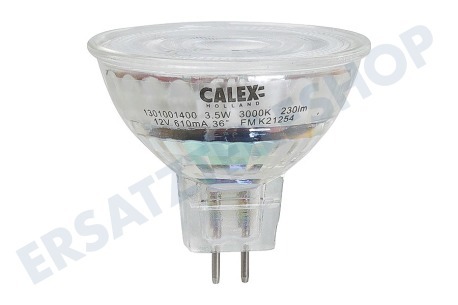 Calex  1301001400 COB LED Lampe MR16 12 Volt, 3,5 Watt, 230lm 3000K Halogen Look